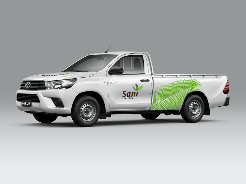 Sani limited car branding