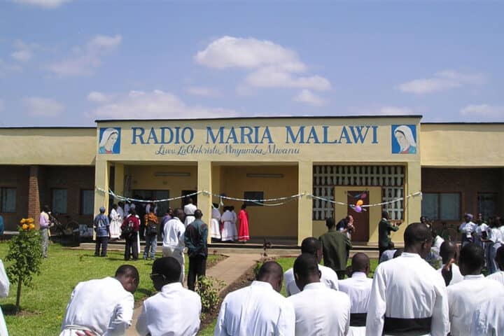 Inauguration of Radio Maria Malawi studios in Mangochi