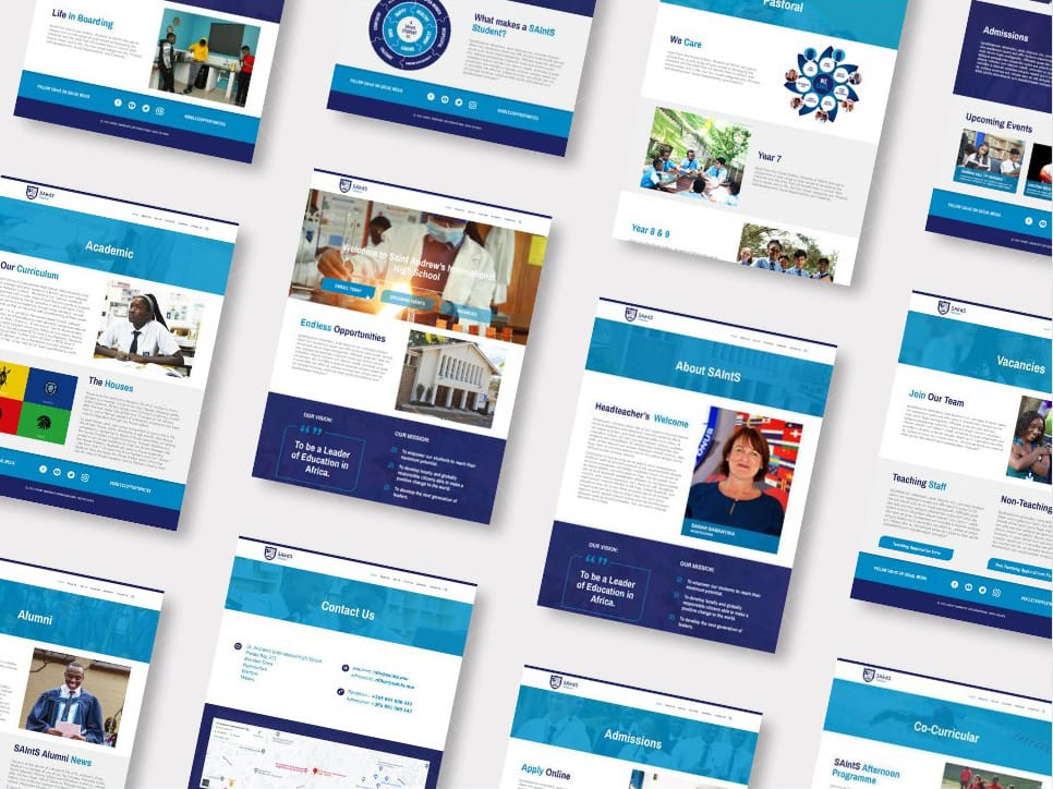 saint andrews international school website pages